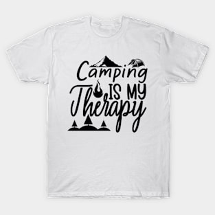 Camping is my therapy T-Shirt